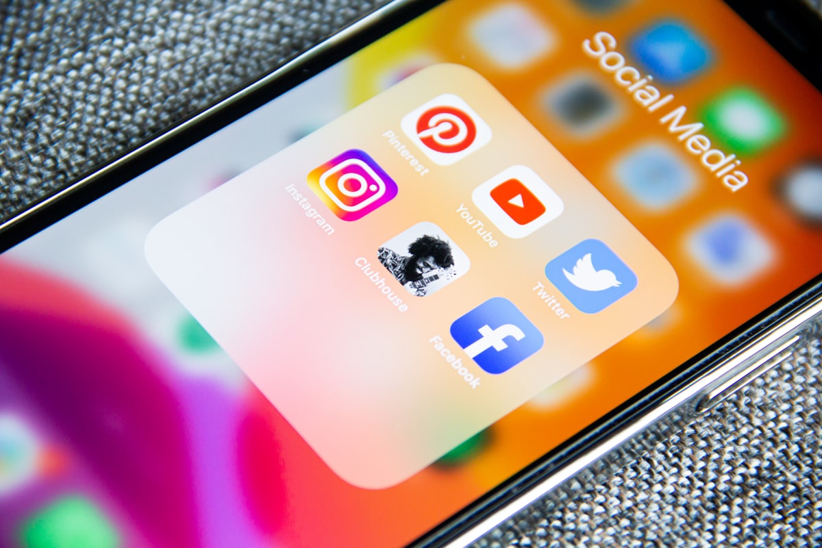 Content creator making Instagram carousel on phone