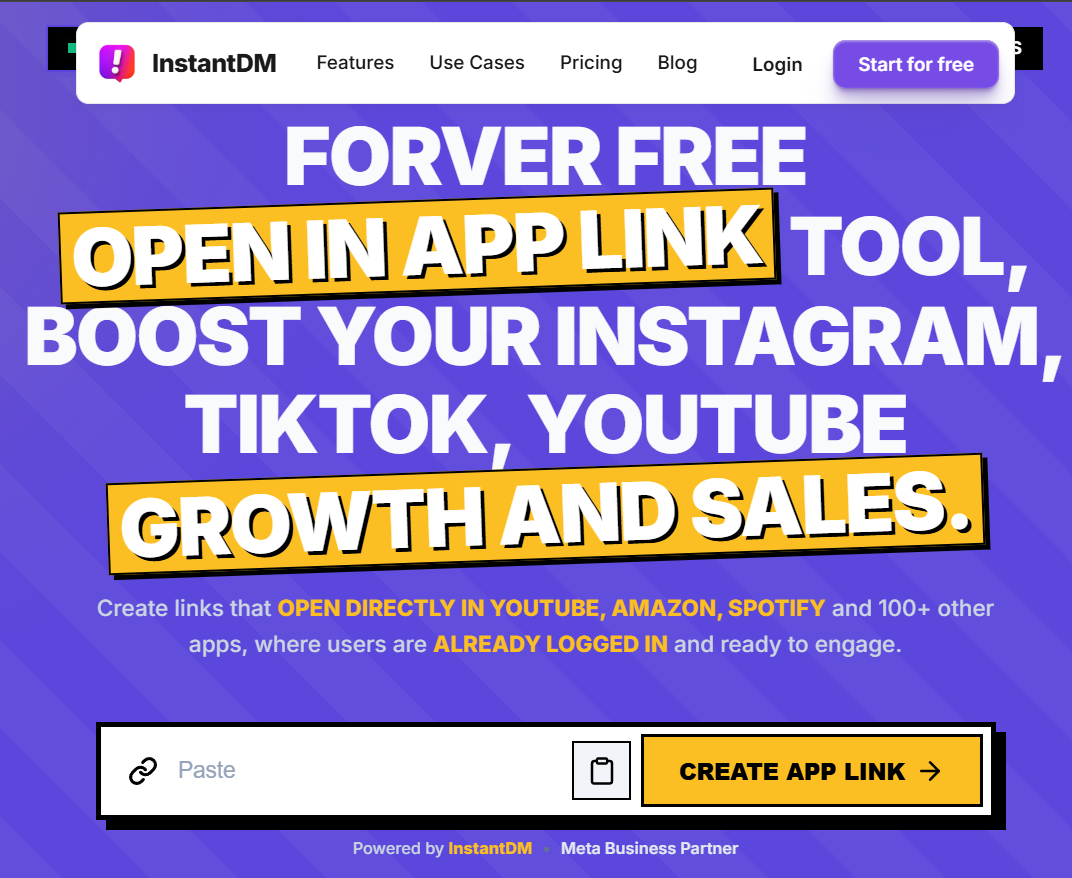 The Open in App Link: Solving the Multi-Million Dollar Conversion Killer