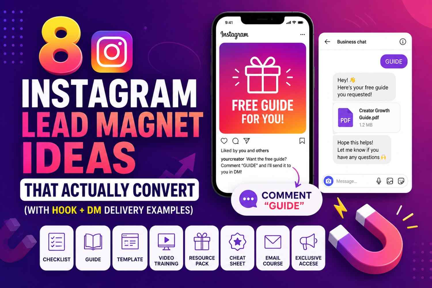 How to Turn Instagram Hooks Into Powerful Lead Magnets