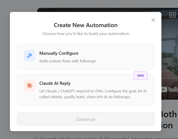 Configuring the Claude AI prompt with business details, tone of voice, and lead qualification flow