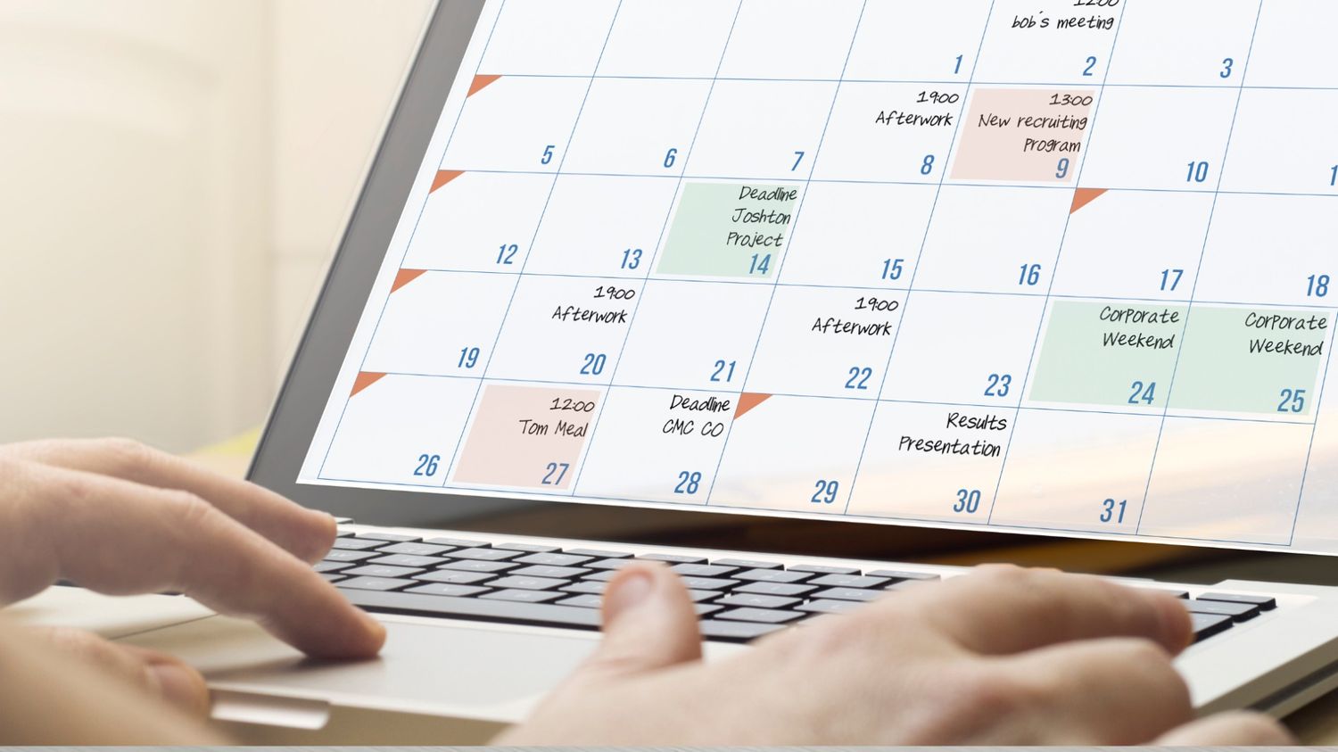 Digital social media content calendar screenshot for 2026, visualizing planned posts, Reel topics, and targeted B2C engagement metrics across different channels.
