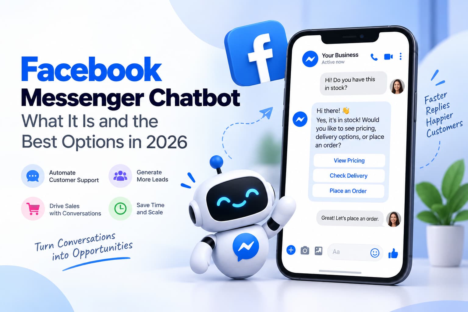Facebook Messenger Chatbot Guide: Flow vs AI & 2026 Tools