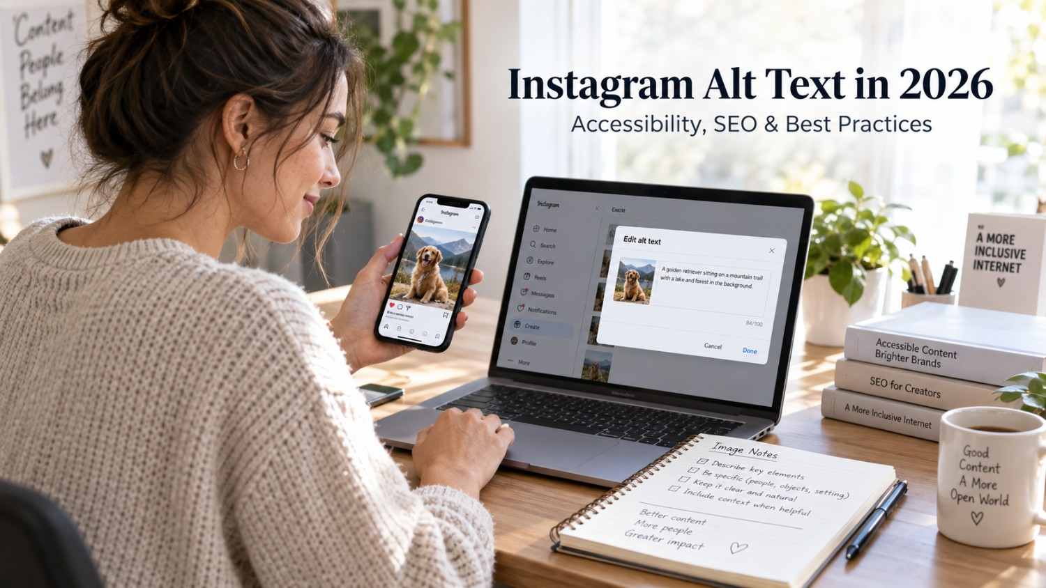 How to Write Instagram Alt Text (SEO + Accessibility Wins) in 2026