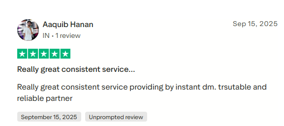 Customer review 6