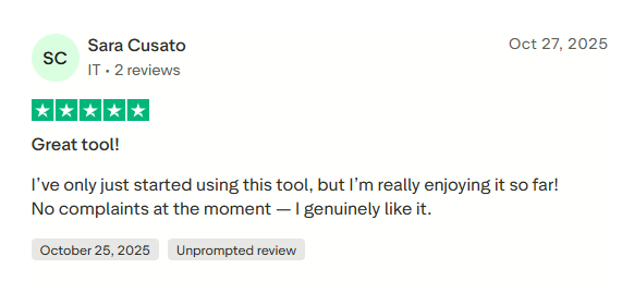 Customer review 10