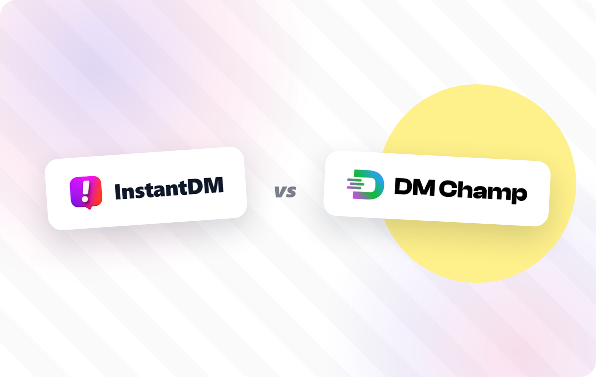 InstantDM vs DM Champ comparison